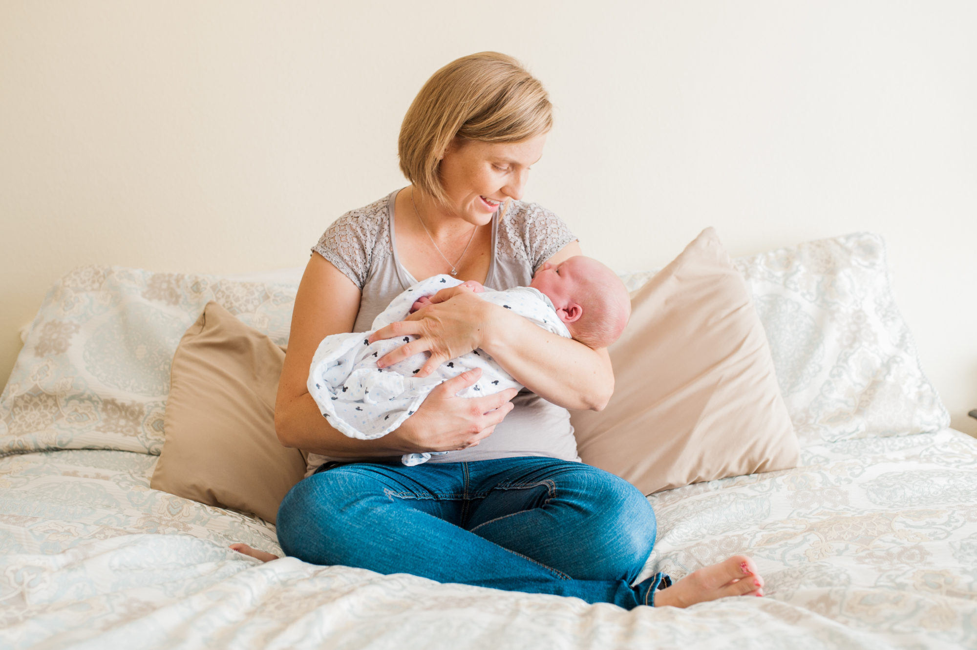 Carroll Newborn Lifestyle Session | Bakersfield Newborn Photographer